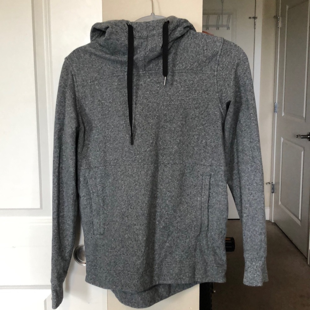 Lululemon grey cowl neck hoodie